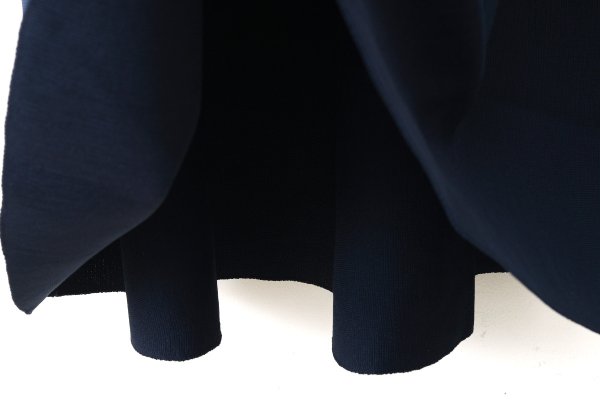 画像4: 別注!! AMOSSAミラノリブ フレアスカート (NV:17) (4)