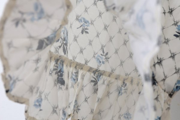 画像8: Grandma sofa frill pants (BL) (8)