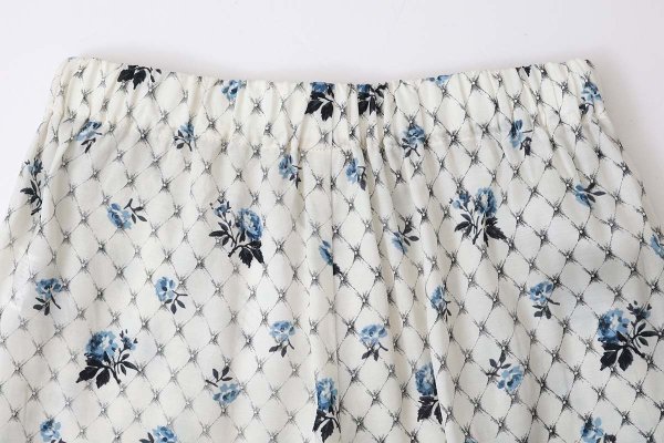 画像3: Grandma sofa frill pants (BL) (3)