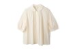 画像1: Cotton cupra washer Daisy blouse (OWH) (1)