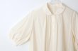 画像5: Cotton cupra washer Daisy blouse (OWH) (5)