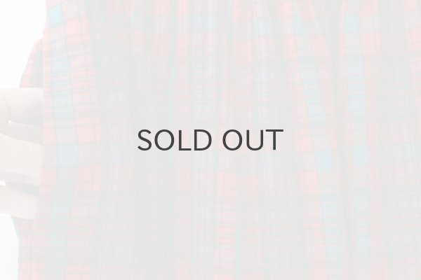 画像4: ヘリンボンシャーリングチェック furifuri SK (RD) (4)