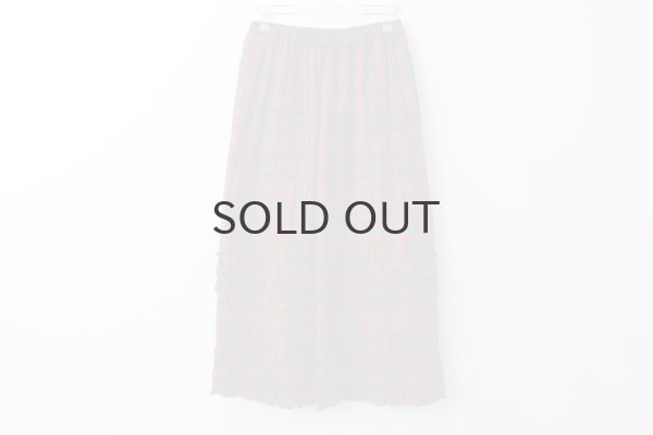 画像2: ヘリンボンシャーリングチェック furifuri SK (RD) (2)