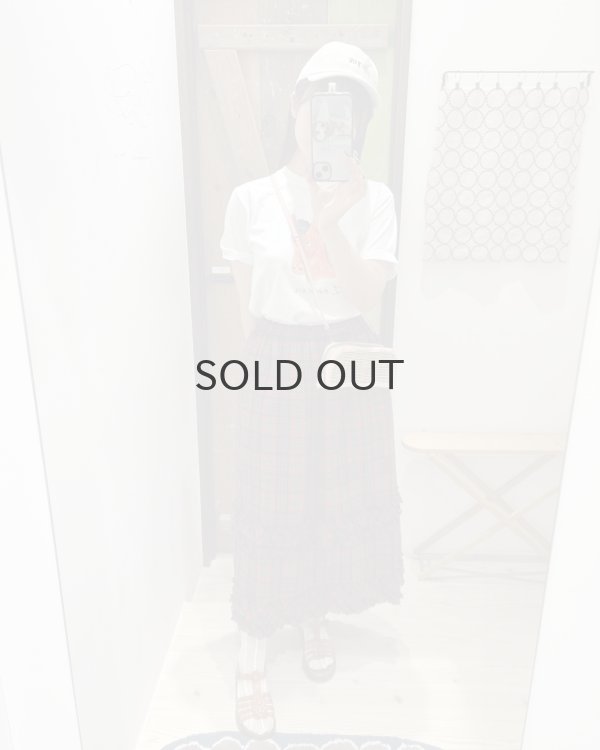 画像9: ヘリンボンシャーリングチェック furifuri SK (RD) (9)