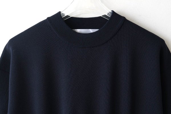 画像4: 別注!! AMOSSAミラノリブ フレアワンピース（NV:17） (4)