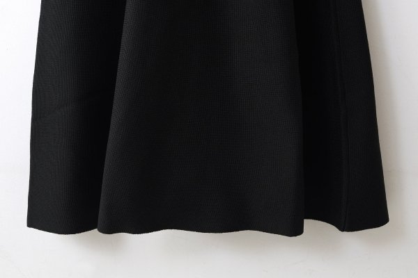 画像7: 別注!! AMOSSAミラノリブ フレアワンピース（BK:20） (7)
