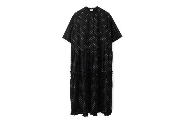 画像1: SALE20%OFF!! CottonCupra lawn dress (1)