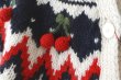 画像5: ネパールハンドニット 求心さくらんぼ刺繍カーディガン (IV) (5)