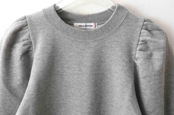 画像3: アメリカンドライ裏毛 ボリューム袖プルオーバー (GY) (3)
