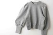 画像4: アメリカンドライ裏毛 ボリューム袖プルオーバー (GY) (4)