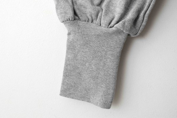 画像5: アメリカンドライ裏毛 ボリューム袖プルオーバー (GY) (5)