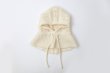 画像2: 1/3Wool 透かし編み フード (IV) (2)