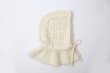 画像3: 1/3Wool 透かし編み フード (IV) (3)