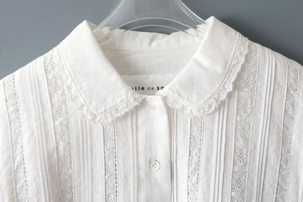 画像4: lace patchwork ブラウス (4)