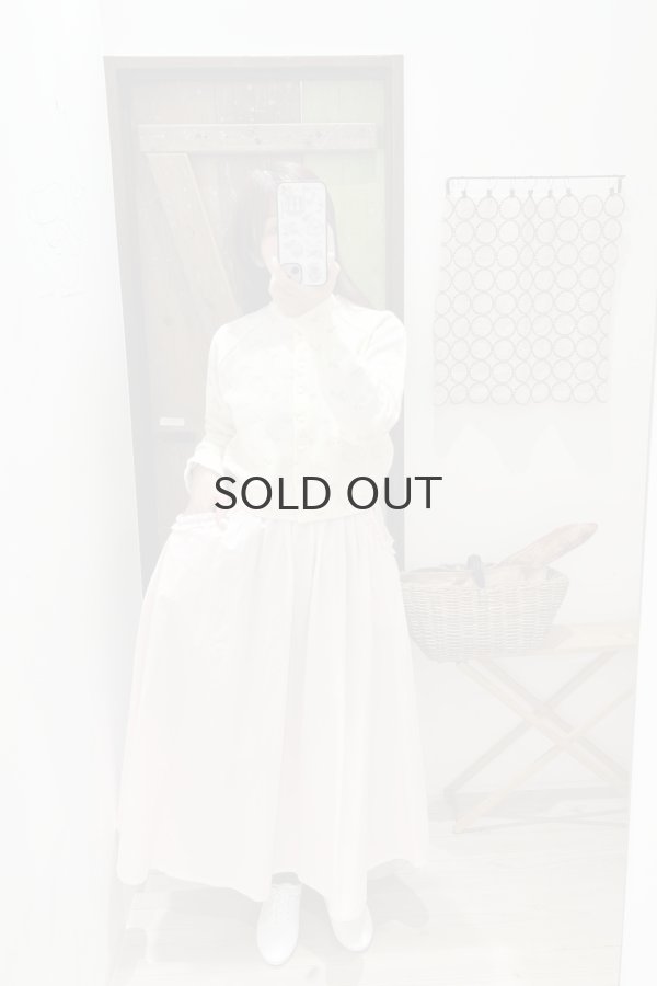 画像8: コットン / キュプラ 高密度ブロード puri puri ポケットスカート (PK) (8)