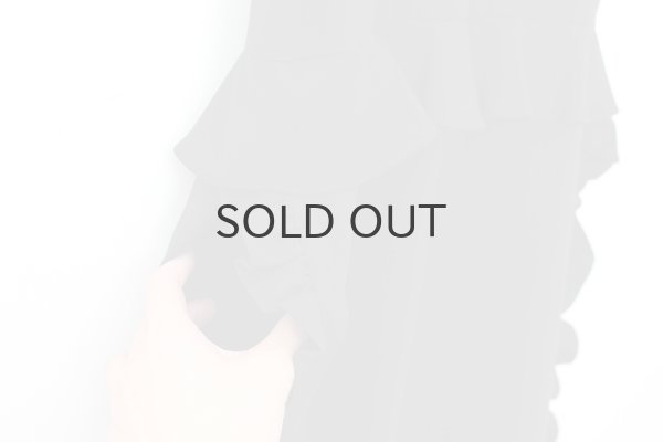 画像9: SHELL FRILL peplum ドレス (9)