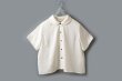 画像1: pure satin shirt (WH) (1)