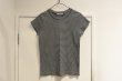 画像2: 連シルフライス クルーネック 半袖Tシャツ (2)