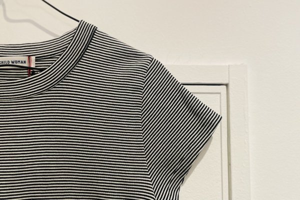 画像4: 連シルフライス クルーネック 半袖Tシャツ (4)