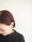 画像12: SALE20%OFF!!  オーガニックブルーゼ メロー配色半袖プルオーバー (BK) (12)
