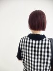 画像18: SALE20%OFF!!  オーガニックブルーゼ メロー配色半袖プルオーバー (BK) (18)