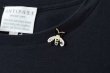 画像4: Cotton Frice T-shirts with Bee (KNT0HJ:NV) (4)