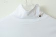 画像3: Cotton Frice Turtleneck T-shirts with Bee KNT28H (WH) (3)