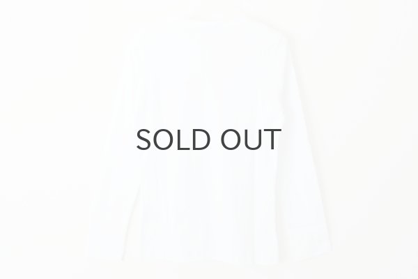 画像2: Cotton Frice crew neck T-shirts with Bee KNT0H (WH) (2)