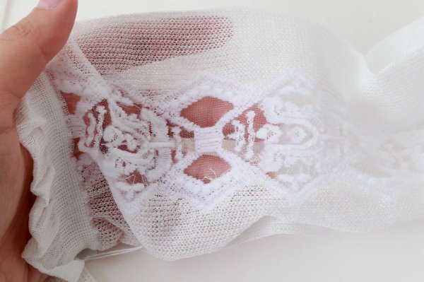 画像5: TULIPMANIA ハイソックス (AM-796HS : WH,GD) (5)