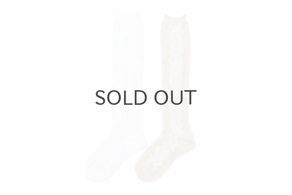 画像2: TULIPMANIA ハイソックス (AM-796HS : WH,GD) (2)