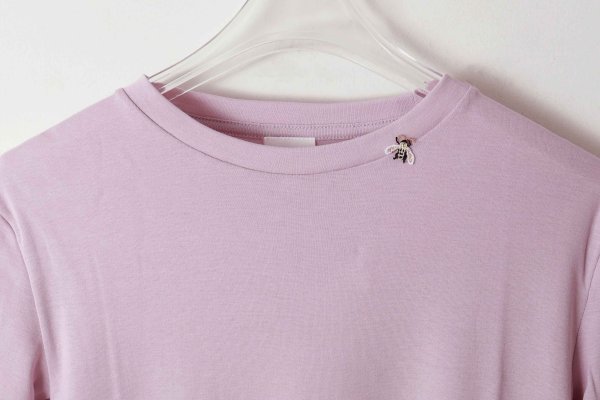 画像3: Cotton Frice T-shirts with Bee (KNT252H:LPK) (3)