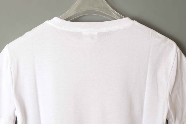 画像7: Cotton Frice T-shirts with Bee (KNT252H:WH) (7)