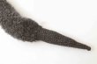 画像5: ALPACA KNIT MUFFLER (KU61A:GY) (5)