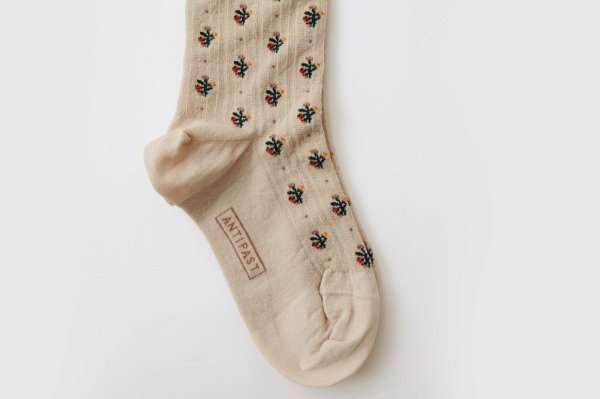 画像3: FLOWER STRIPE TIGHTS (KT-176) (3)