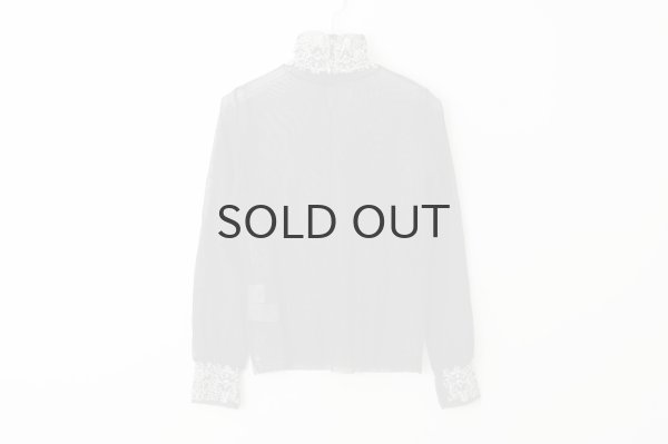 画像2: Mesh Shirt with Flock MT117D-F78 (BK×IV) (2)