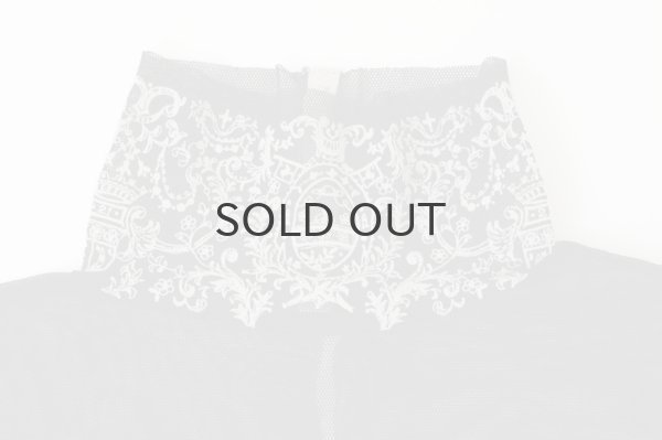 画像3: Mesh Shirt with Flock MT117D-F78 (BK×IV) (3)