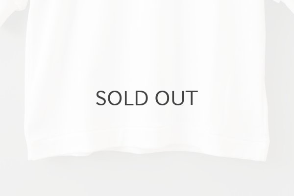 画像8: Cotton Frice T-Shirts With Mesh Sleeves KNT253 (WH) (8)