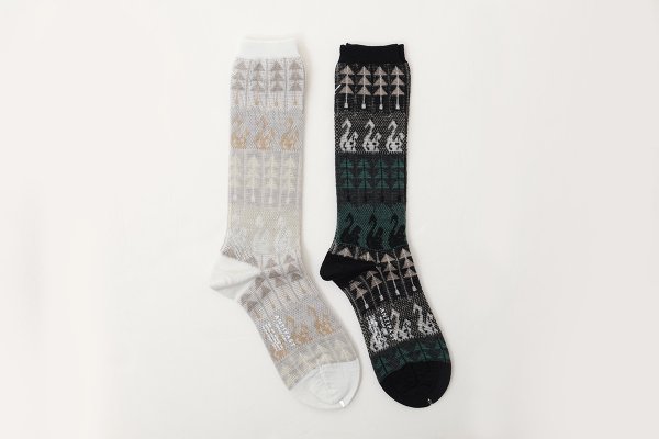 画像1: SWAN LAKE ソックス (AM-810) (1)