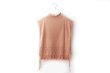 画像2: SALE25%OFF!! COTTON CASHMERE KNIT VEST (AU77:BG) (2)