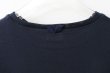 画像9: COTTON FREICE T-SHIRT w/MESH SLEEVES (KNT253A:NV) (9)