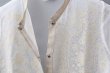 画像9: MESH WHITE CARDIGAN WITH FLOCK (MT105L-F63:WH×IV) (9)