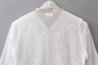 画像11: MESH WHITE CARDIGAN WITH FLOCK (MT105L-F63:WH×IV) (11)