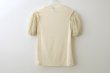 画像2: Cotton Frice T-Shirts With Mesh Sleeves KNT196F (IV) (2)