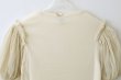 画像5: Cotton Frice T-Shirts With Mesh Sleeves KNT196F (IV) (5)