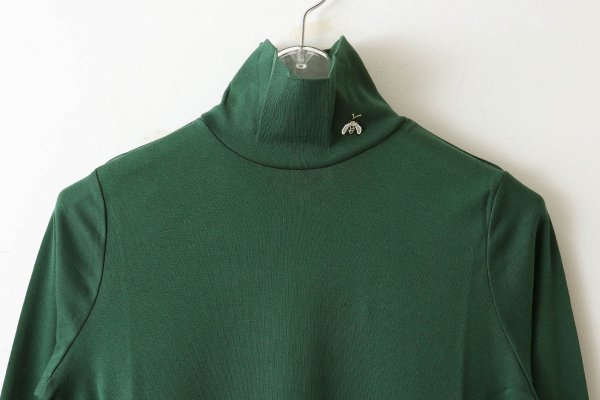 画像3: Cotton Frice Turtleneck T-shirts with Bee KNT28H (GR) (3)