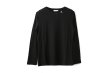 画像1: Cotton Frice crew neck T-shirts with Bee KNT0H (BK) (1)