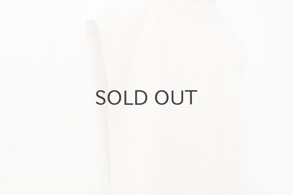 画像5: COTTON CASHMERE KNIT VEST (AU75:IV) (5)