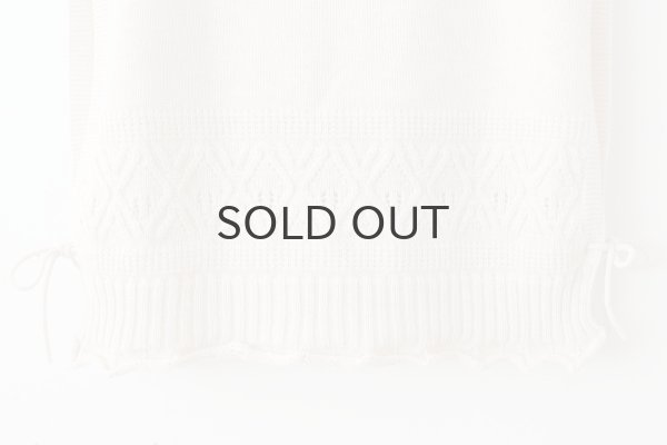 画像8: COTTON CASHMERE KNIT VEST (AU75:IV) (8)