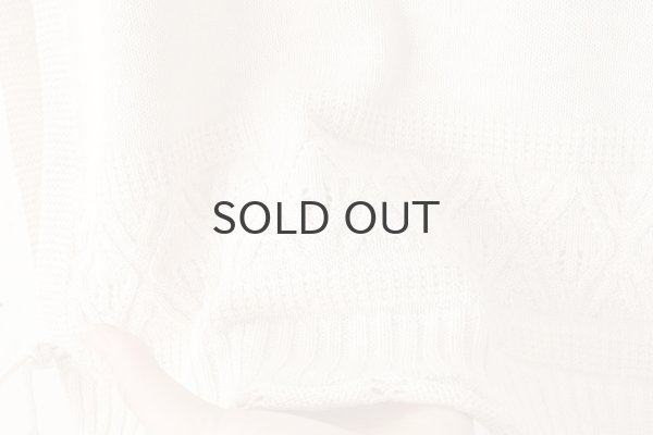 画像10: COTTON CASHMERE KNIT VEST (AU75:IV) (10)