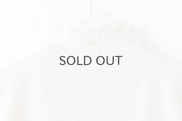 画像9: COTTON CASHMERE KNIT VEST (AU75:IV) (9)